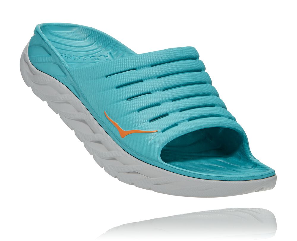Hoka One One ORA Ortopediska Skor Herr LjusTurkos/Orange - SE-9840732